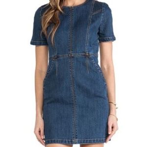 Rachel Zoe Callie Denim Dress - image 1